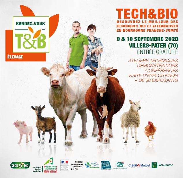 Le salon professionnel Tech & Bio arrive en Haute-Saône pour son rendez-vous Tech & Bio Élevage